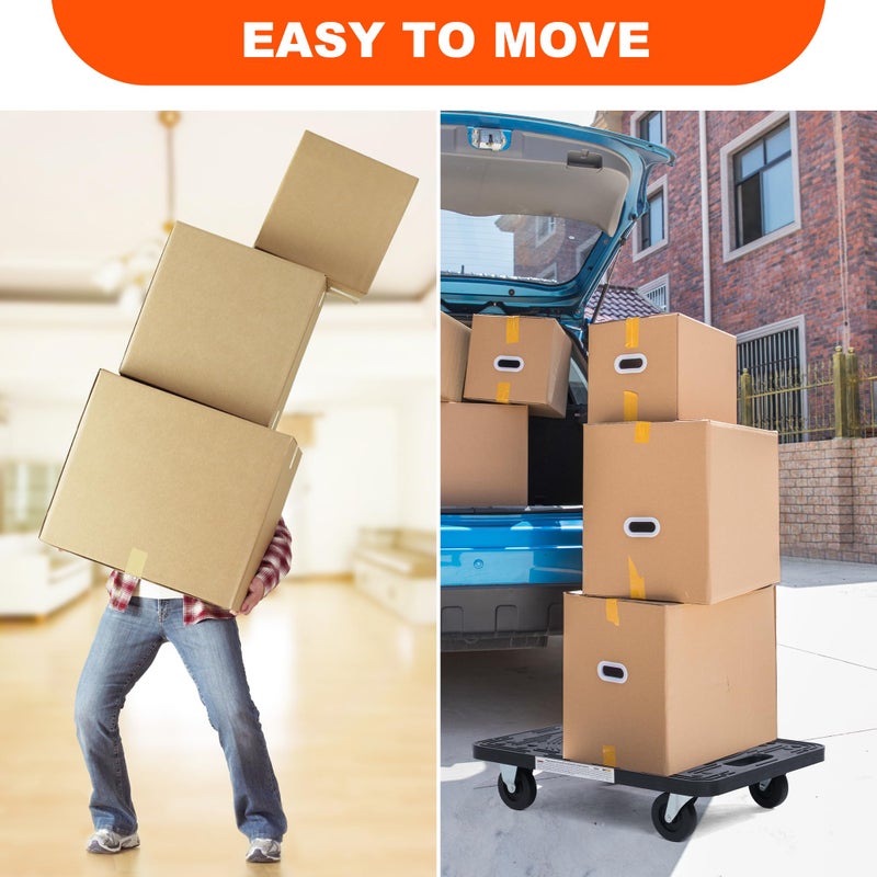 MaxWorks 80854 Furniture Movers Dolly With Wheels - 200 lb. Capacity - Image 2